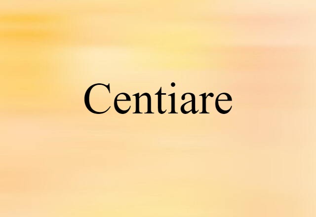 centiare