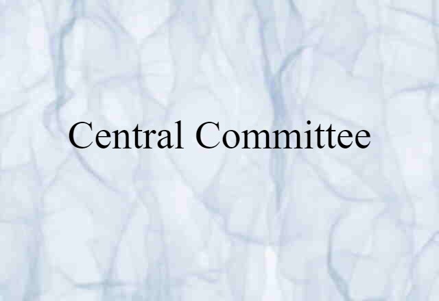 Central Committee