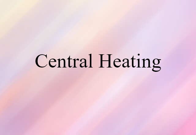 central heating