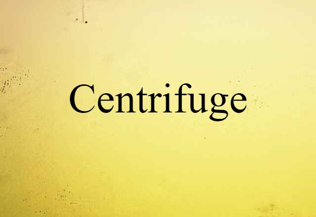 centrifuge