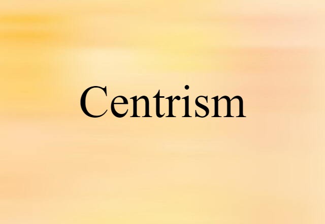 centrism