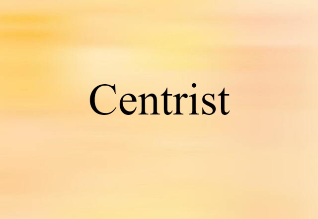 centrist