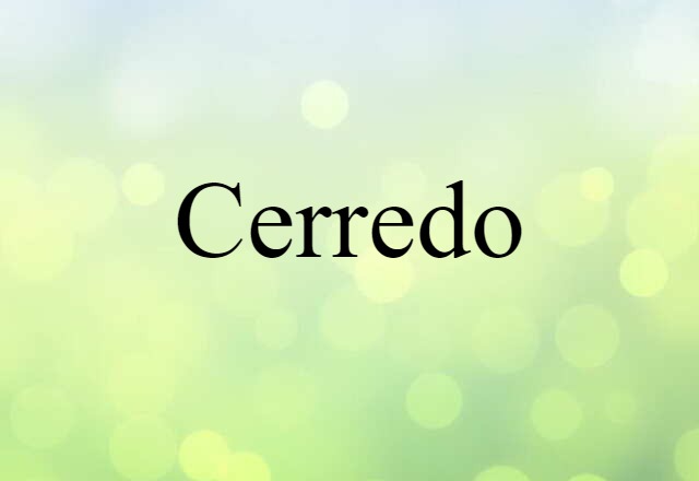 Cerredo