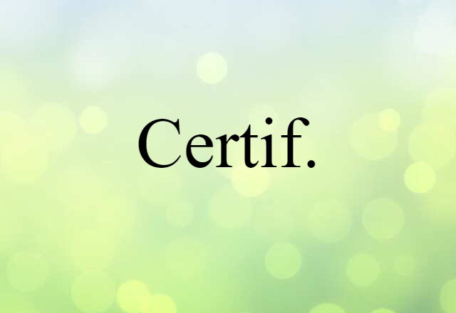 certif.