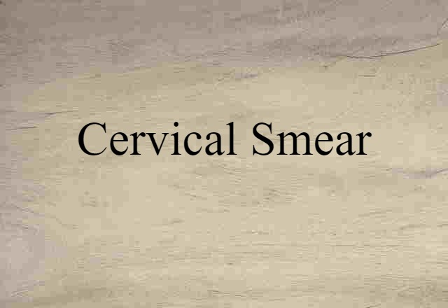 cervical smear