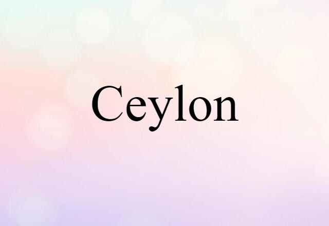 Ceylon