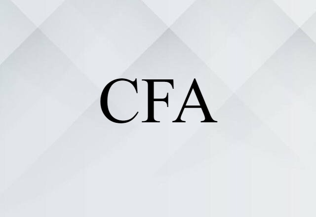 CFA