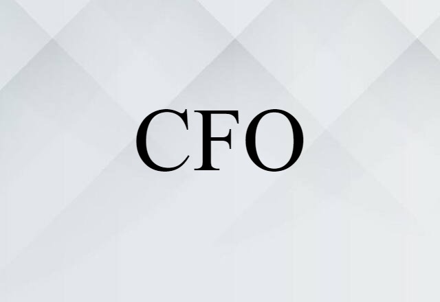 CFO