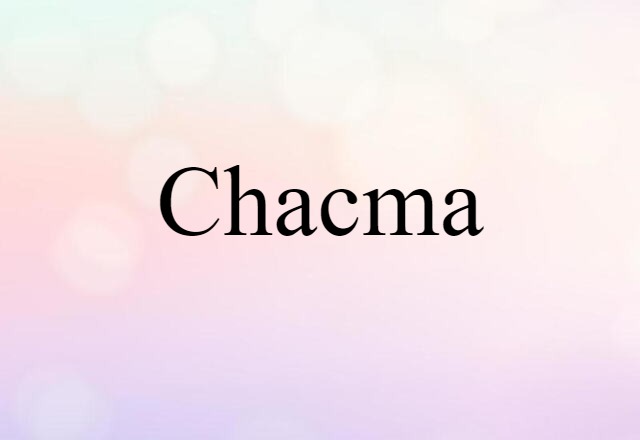 Chacma (noun) Definition, Meaning & Examples