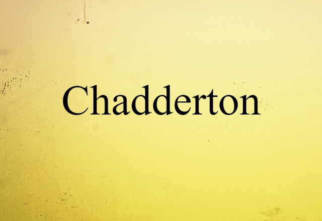 Chadderton