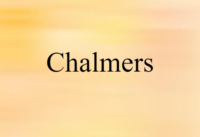 Chalmers