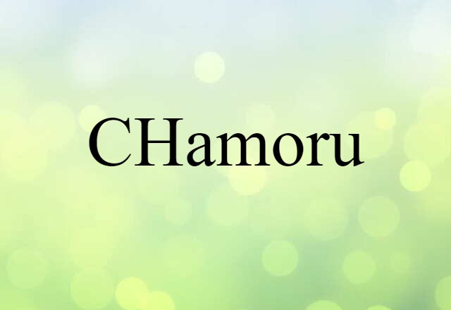 CHamoru