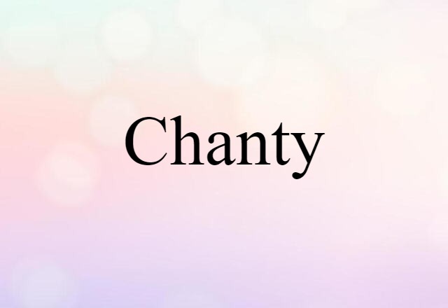 chanty