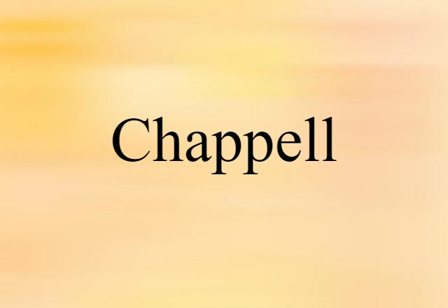 Chappell