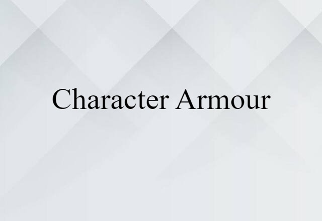 character armour