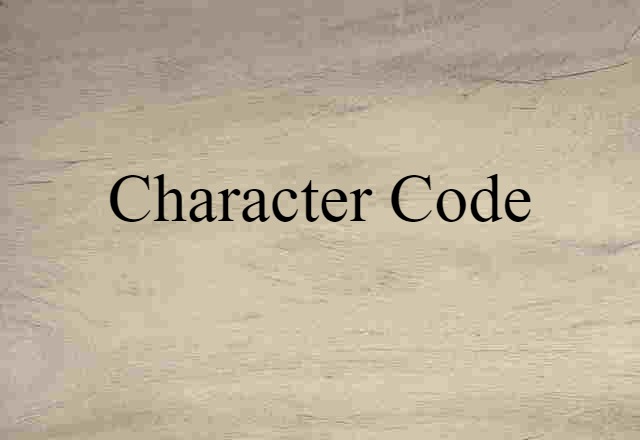 character code