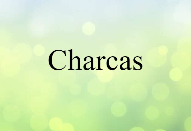 Charcas