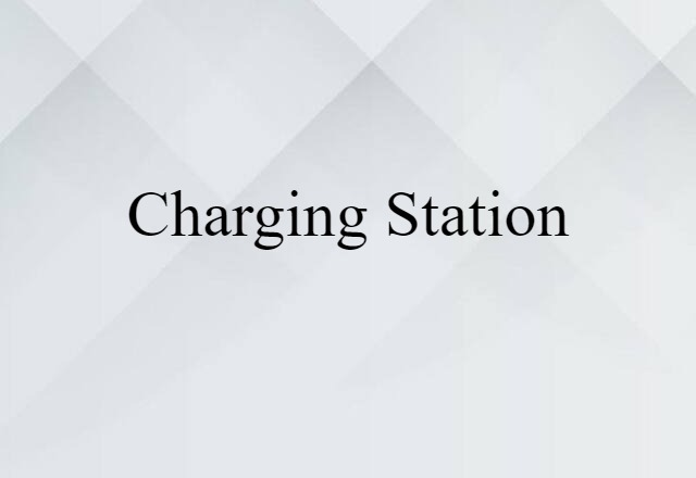 charging station