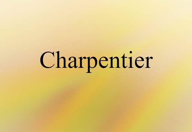 Charpentier