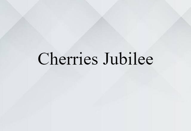 cherries jubilee