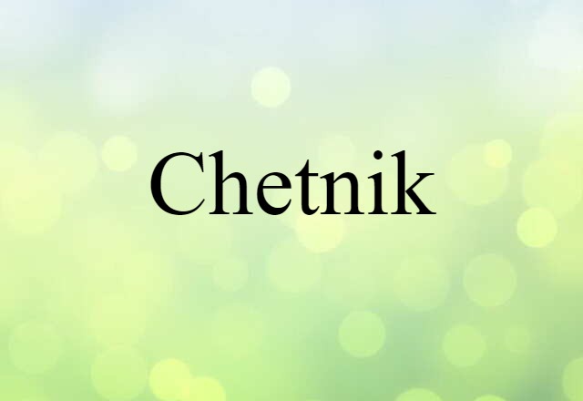 Chetnik