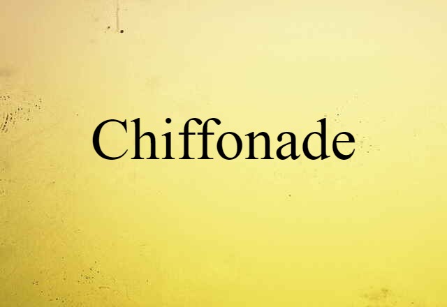 Chiffonade (noun) Definition, Meaning & Examples