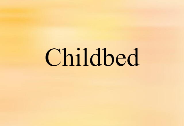 childbed