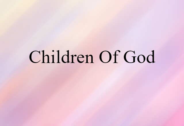 Children of God