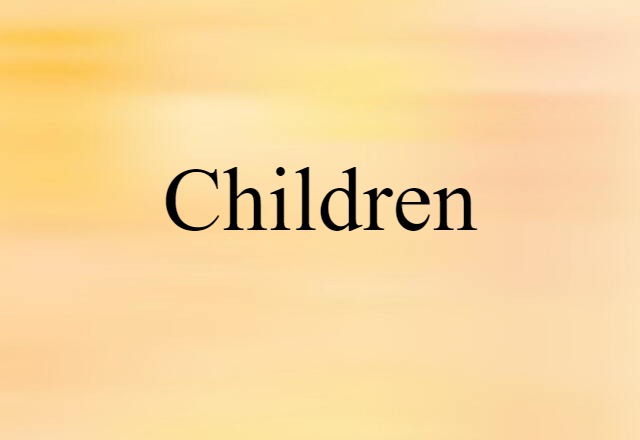 children