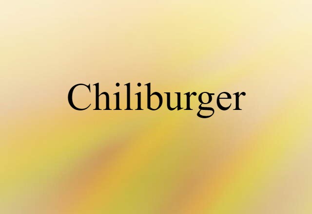 chiliburger