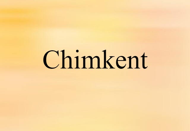 Chimkent