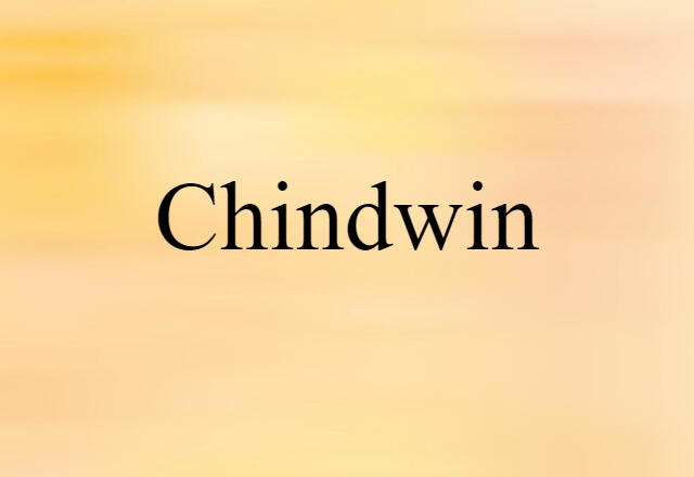 Chindwin