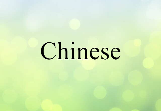 Chinese