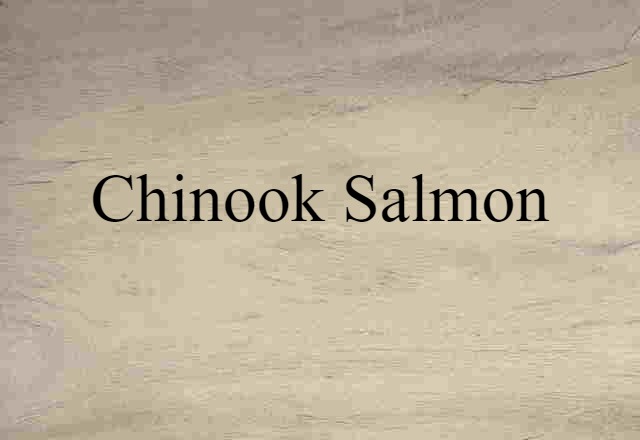 chinook salmon