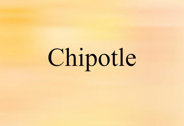 chipotle