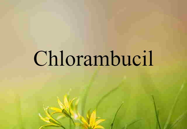 chlorambucil