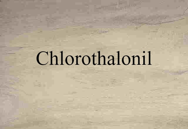 chlorothalonil