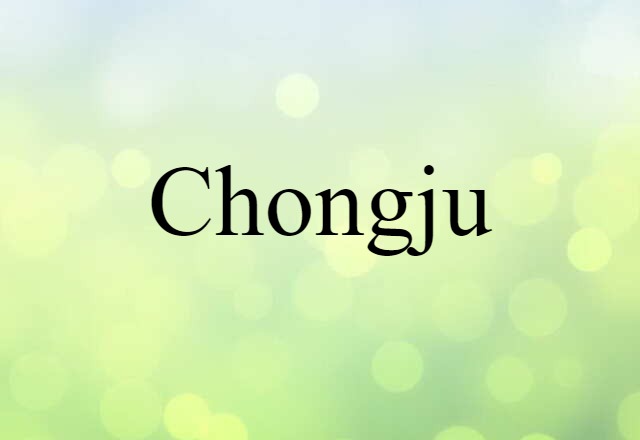 Chongju