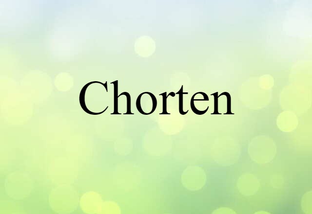 chorten