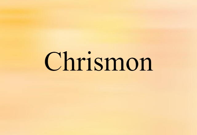 chrismon