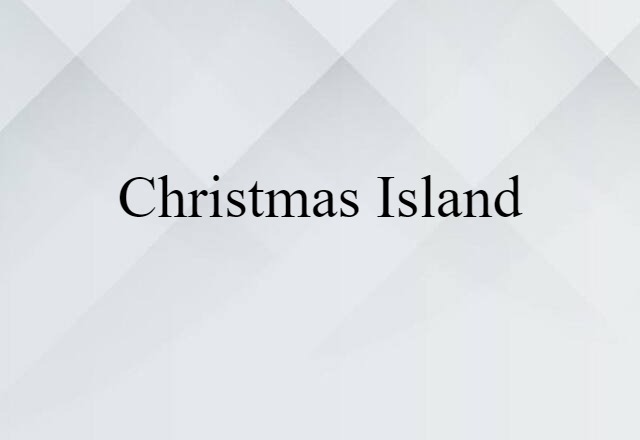 Christmas Island