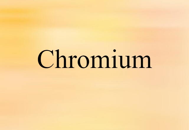 chromium