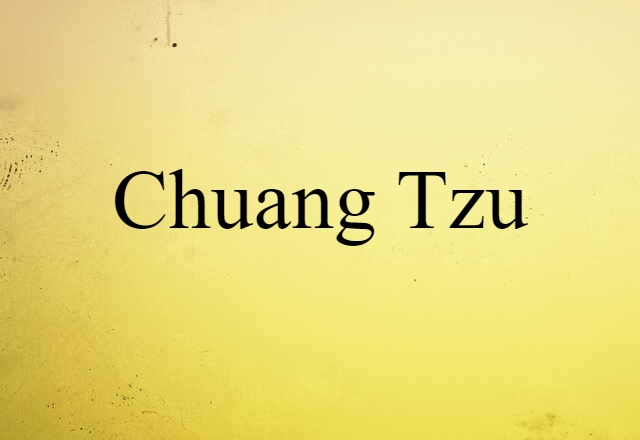 Chuang-tzu