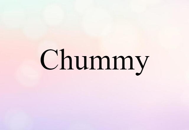 chummy