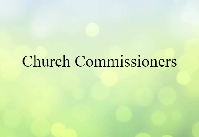 Church Commissioners