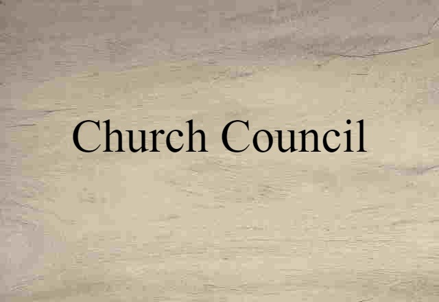 church council