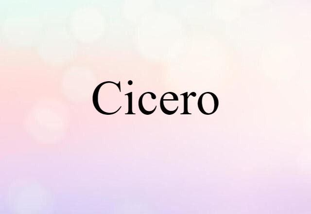 cicero