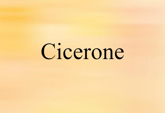 cicerone