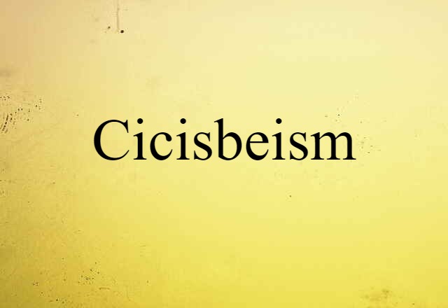 cicisbeism