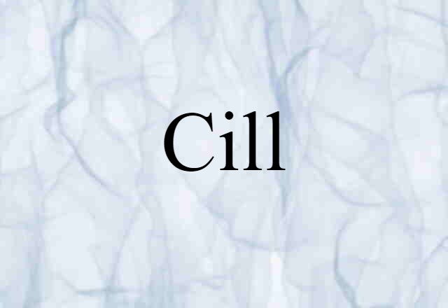 cill